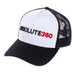 Absolute 360 Signature Trucker Hat : Black / White : Adjustable ABSOLUTE 360