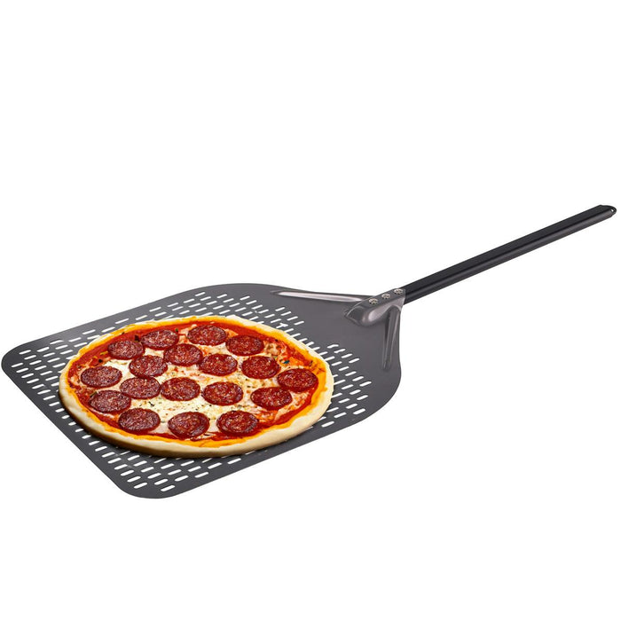 casa mia perforated pizza peel 16 inch