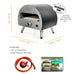 casa mia bravo 12 inch outdoor gas pizza oven