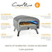 casa mia bravo 16 inch outdoor gas pizza oven