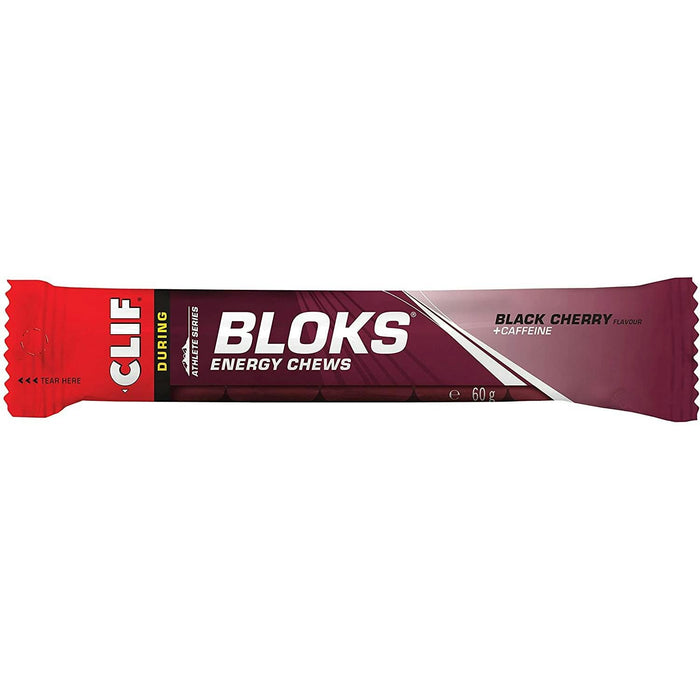 clif shot bloks 18 pack black cherry