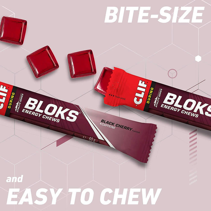 clif shot bloks 18 pack black cherry