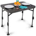 dometic element table medium charcoal 60 x 80cm top