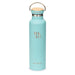 Earthwell Woodie Vacuum Bottle 22oz/650ml - Maple/Aqua Blue Earthwell