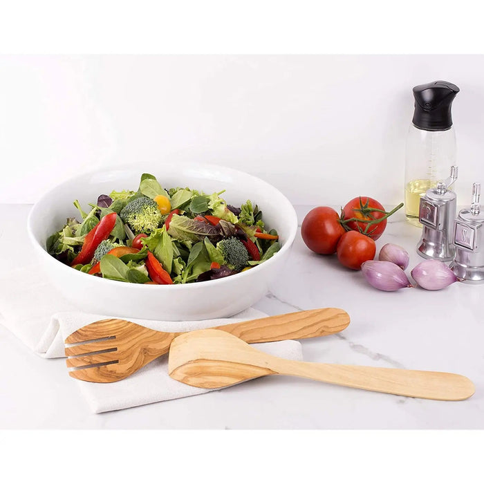 Eddingtons Olivewood Salad Set : 33cm Eddingtons