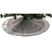 Christmas Tree Skirt : Luxurious Grey Fur : 100cm Festive Productions