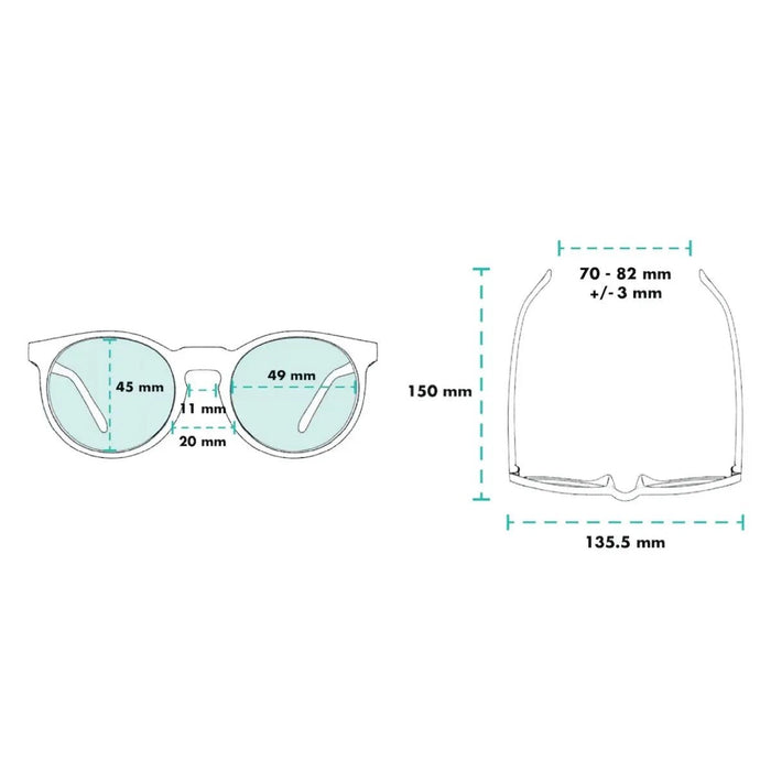 Goodr Carl's Inner Circle Sunglasses : Freshly Baked Man Buns goodr