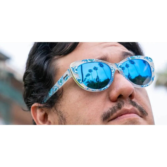 Goodr Runways Sunglasses : Freshly Picked Cerulean goodr