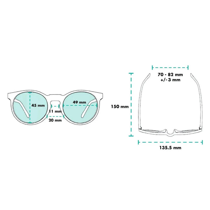 Goodr Carl's Inner Circle Gaming Glasses : Blue Mirage - Insert Coin to Continue goodr