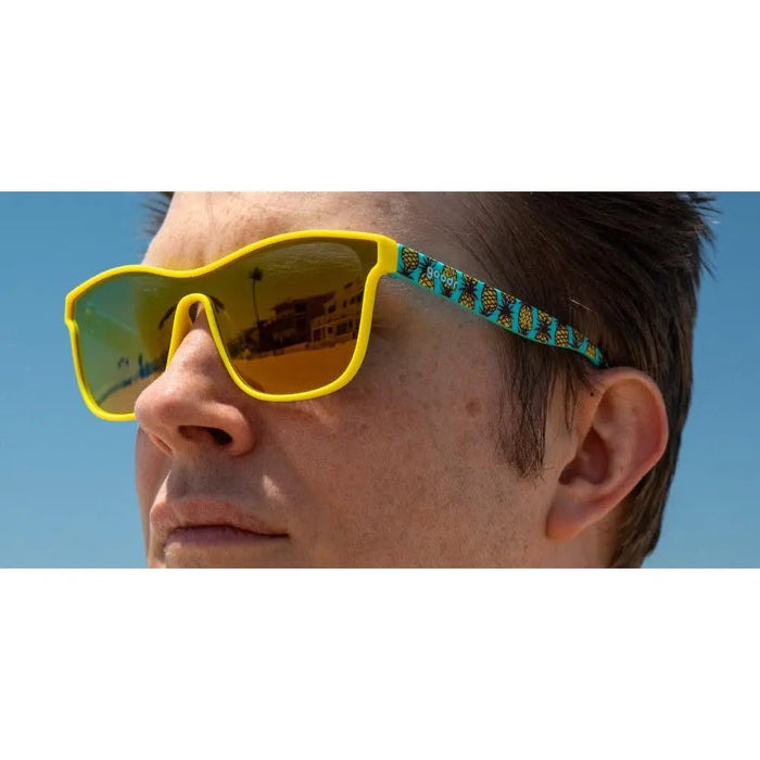 Goodr VRG Sunglasses : Tropical Opticals - How Do You Like Them Pineapples? goodr