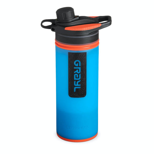 grayl geopress water purifier filter bottle bali blue