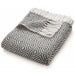 Hug Rug Throw : Machine Washable : 130 x 180cm : Diamond Warm Grey Hug Rug