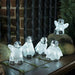 Grade D Warehouse Second - Konstsmide 40 LED Acrylic Penguin Chicks : 5x 12cm : Flock of 5 : Plug In Konstsmide