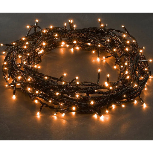 Grade B Warehouse Second - 120 Micro LED Christmas Tree Lights : Plug In : Copper/Orange Konstsmide