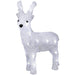 konstsmide 24 led acrylic light up reindeer 32cm battery