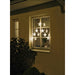 konstsmide star curtain 7 stars 35 warm white leds with fibre optics plug in