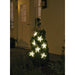 konstsmide star curtain 7 stars 35 warm white leds with fibre optics plug in