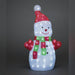 konstsmide light up acrylic snowman with 88 white leds plug in 50cm