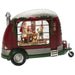 Snowing LED Lantern : Battery with Timer : Santa Toy Shop Caravan Konstsmide