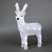 24 LED Acrylic Light Up Reindeer : 32cm Battery Konstsmide