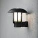 Konstsmide 401-752 : Heimdal Matt Black Wall Light Konstsmide