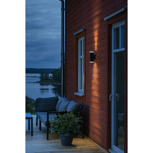 Konstsmide 407-750 : Pollux Wall Light Black 2 X GU10 Konstsmide