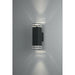 Konstsmide 408-750 : Pollux Wall Light Black 2 X GU10 Konstsmide