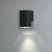 Konstsmide 410-750 : Pollux Down Wall Light Black  GU10 Konstsmide