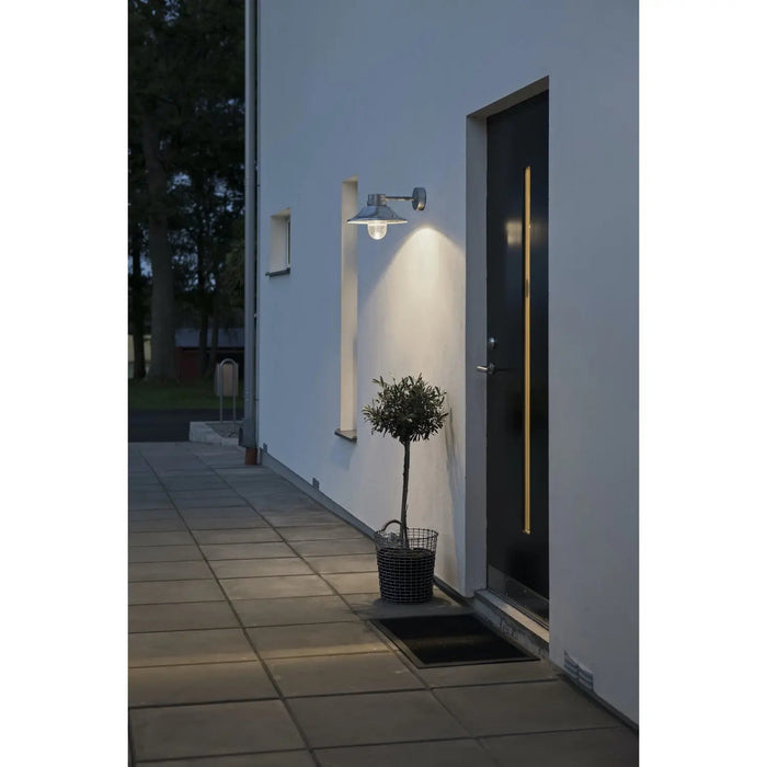 Konstsmide 412-320 : Vega Wall Lamp Galvanised LED 8W Konstsmide