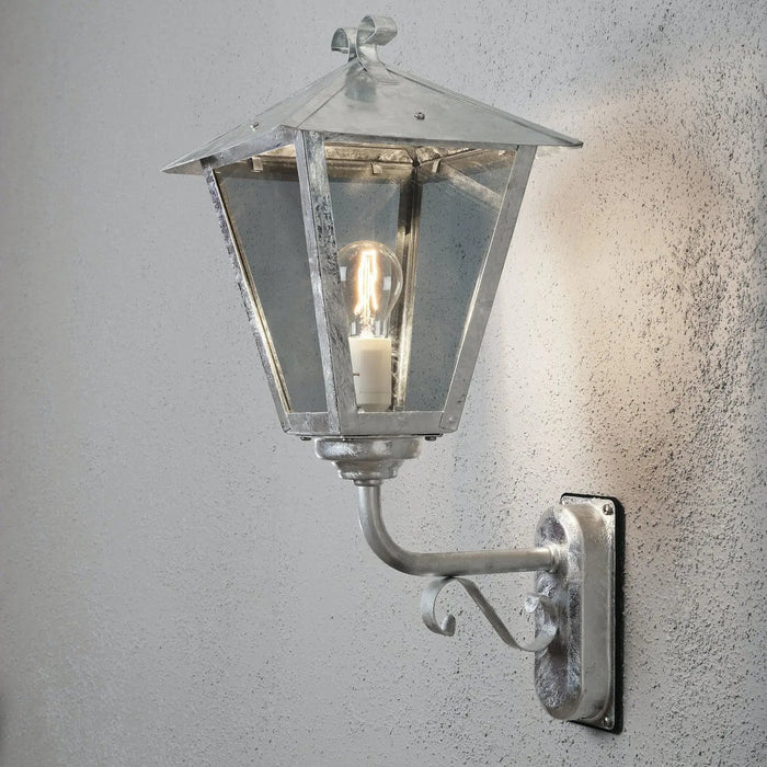 Konstsmide 434-320 : Benu Wall Light Up Galvanised IP-23 Konstsmide