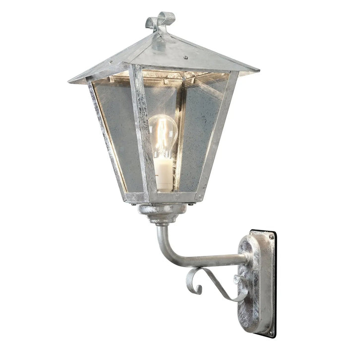 Konstsmide 434-320 : Benu Wall Light Up Galvanised IP-23 Konstsmide