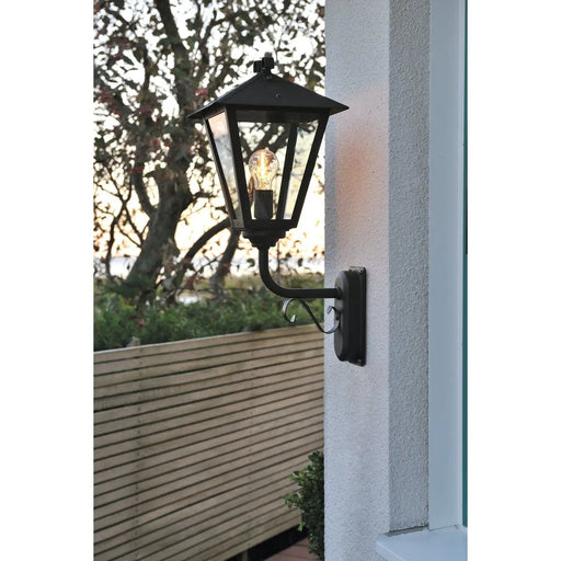 Konstsmide 434-750 : Benu Wall Light Up Black IP-23 Konstsmide