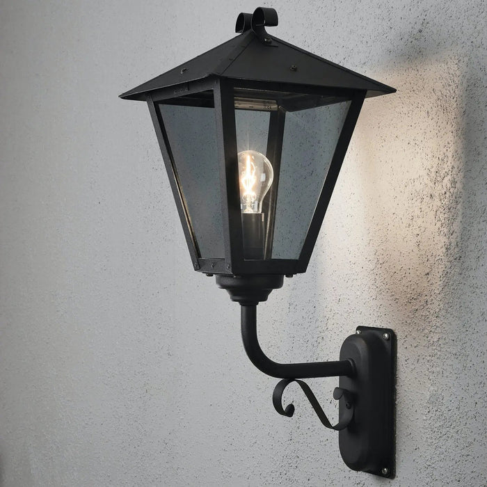 Konstsmide 434-750 : Benu Wall Light Up Black IP-23 Konstsmide