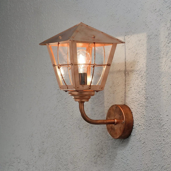 Konstsmide 438-900 : Fenix Wall Lamp Copper Konstsmide