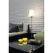 Konstsmide 450-300EE : Lucca Lounge Lantern. Opal Shade Konstsmide