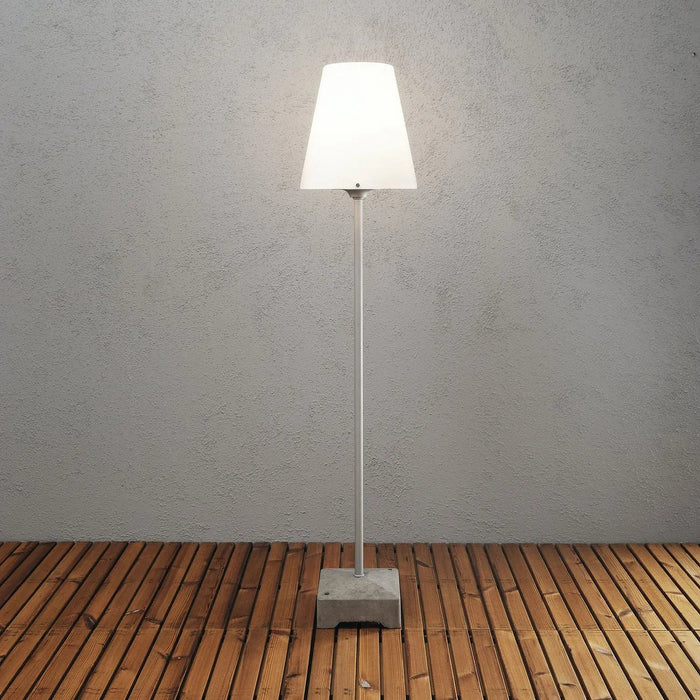 Konstsmide 450-300EE : Lucca Lounge Lantern. Opal Shade Konstsmide