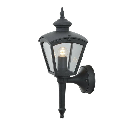 Konstsmide 480-750 : Cassiopeia Wall Light - Matt Black Konstsmide