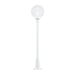 Konstsmide 498-250 : Orion Short Pole Included, White Clear Glass IP44 Konstsmide