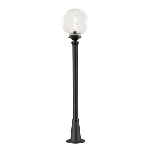 Konstsmide 498-750 : Orion Short Pole Incl. Black Clear Glass IP44 Konstsmide