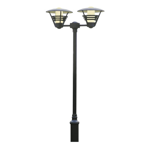 Konstsmide 501-750 : Gemini Twin Post Light M.Black Konstsmide