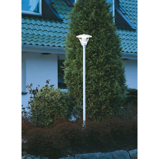 Konstsmide 502-250 : Gemini Post Light Matt White Konstsmide