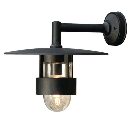 Konstsmide 504-750 : Freja Matt Black Wall Light Konstsmide