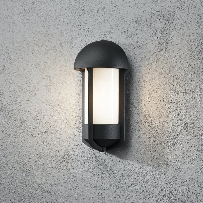 Konstsmide 510-752 : Tyr Matt Black Wall Light Konstsmide