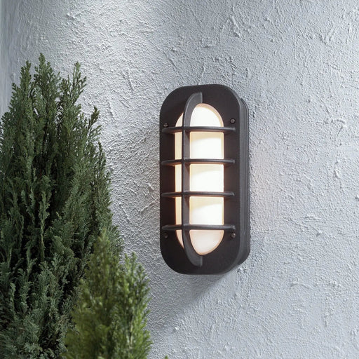 Konstsmide 513-752 : Loke Matt Black Wall Light Konstsmide