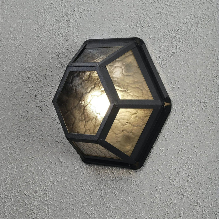 Konstsmide 533-750 : Castor Wall Lamp Black IP-23 Konstsmide