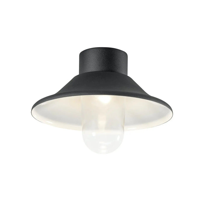 Konstsmide 552-750 : Vega Wall/Ceiling Light Black, 8W LED Konstsmide