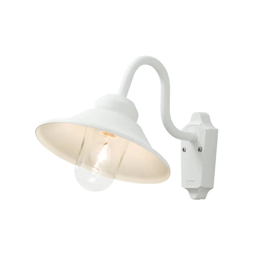 Konstsmide 556-250 : Vega Matt White Wall Light Konstsmide