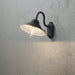 Konstsmide 556-750 : Vega Matt Black Wall Light Konstsmide