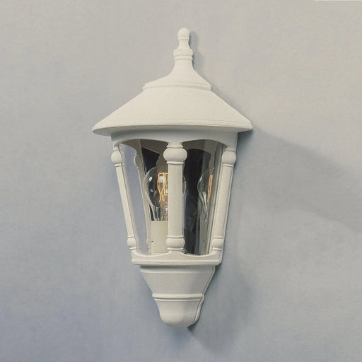 Konstsmide 569-250 : Virgo Flush Wall Light - Matt White Konstsmide