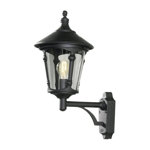 Konstsmide 571-750 : Virgo Matt Black Up Wall Light Konstsmide